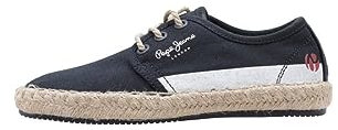 Pepe Jeans Tourist LACE Boys Lace up Shoes, Navy, 34 EU