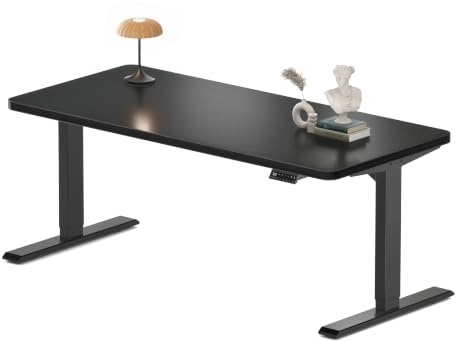 MAIDeSITe S2 Pro Höhenverstellbarer Schreibtisch 160 x 80 cm, 2 Motoren | Schreibtisch Höhenverstellbar, 25 mm Einteilige Tischplatte, Traglast 160 kg, 4 Memory-Steuerung, Sitz-Steh-Erinnerung, USB-C