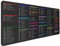 JIKIOU Linux Commands Line Mauspad, erweitertes großes Spickzettel-Mauspad, Shortcuts zu Kali/Red Hat/Ubuntu/OpenSUSE/Arch/Debian/Unix Programmierer, rutschfeste Lycra-Gaming-Schreibtischunterlage