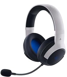Razer Kaira HyperSpeed (Playstation Licensed) - Drahtloses Gaming-Headset für Playstation - 2,4 HyperSpeed und Bluetooth (Triforce 50mm, HyperClear-Mikrofon, USB, plattformübergreifend) Weiß