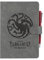Grupo Erik Premium Notizbuch Mit Stift Game Of Thrones Targaryen Notizbuch A5 Dotted - Notizbuch Klein - Reisetagebuch Zum Selberschreiben - Bullet Journal Dotted A5Tagebuch Mädchen Und Jungen