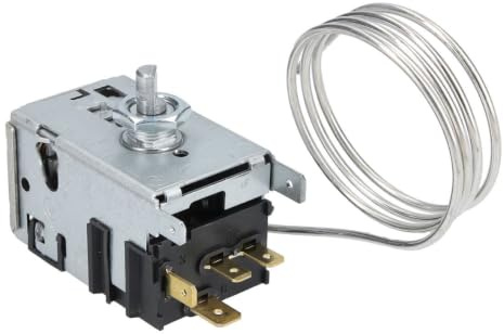 easyPART passend für BOSCH 00167300 Thermostat Danfoss 077B6511 für | Kühlschrank, Temperaturen, Konstant ein, 600 mm - Steckanschlüsse, 431983, 6625050, Kapillarrohrregler, Thermostate