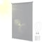 Gimisgu Senkrechtmarkise, 180 x 140 cm Vertikalmarkise Balkonmarkise Wetterfest Sonnenschutz UV Schutz, Sichtschutz Balkonrollo für Balkon, Terrasse, Garten, Grau
