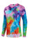 Damen Motorrad Shirt Langarm Off-Road Mountainbike Bike Jersey Atmungsaktiv, Cu7005, XL