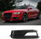 GSRECY Left Passenger Side Front Fog Light Grill Grille Cover Trim Compatible with 2013-2016 Audi S5, A5 S-Line