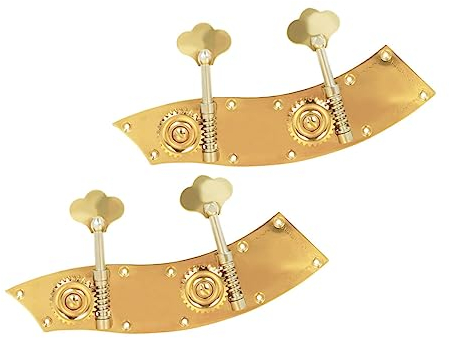 Abaodam 2stücke Kupferlegierung Tuning Pegs Für Kontrabass Strapazierfähige Stimmknöpfe Einsetzbar Für Präzises Und Langlebige Nutzung