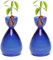 Avocado-Vase, Avocado-Samen, Startervasen, Avocado-Bäume, lebende Pflanzen, Anzuchtset, Glas, 2 Stück