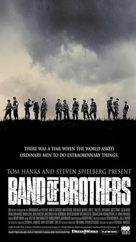 Poster Band of Brothers, A5, Wandkunst, Heimdekoration, Filmposter, Leinwand, Film, Kino, Retro, Vintage, Kult, klassisch, Nostargic, Saga, moderner Nachdruck, wir drucken jedes Poster für Sie,