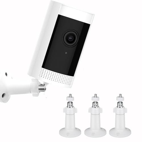 Sicherheitskamera-Wandhalterung für Ring-Kamera, Ring-Kamera für den Innenbereich (1. Generation), Arlo Pro 4/3/2/Arlo Ultra/Ultra 2, Wyze Cam Pan Kamera, EufyCam 2, verstellbare Sicherheits-Halterung