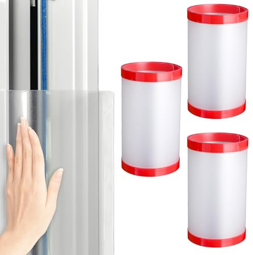 GOEDCH Anti Pincement Protection Doigt pour Enfants: Lot de 3 Protège-doigts de Porte Autocollant, Protecteur de Clip de Doigt de Porte Transparent Mat, Adapté aux Ecoles, Jardins D'enfants, 120x17 cm