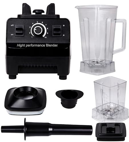 Smoothie Maker, 3200W Blender with 10 Speed Modes, 2L Electric Blender Juicer - Multifunctional Food Blender Whisk Emulsifier Grinder for Kitchen Home