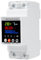 Jadeshay Estabilizador Tension 220v, 63A Sobretensiones Rearmable Protector de Sobretensión y Bajo Voltaje Medidor de Cconsumo Electrico Inteligente en riel DIN, Pantalla a Color(NO-WiFi)