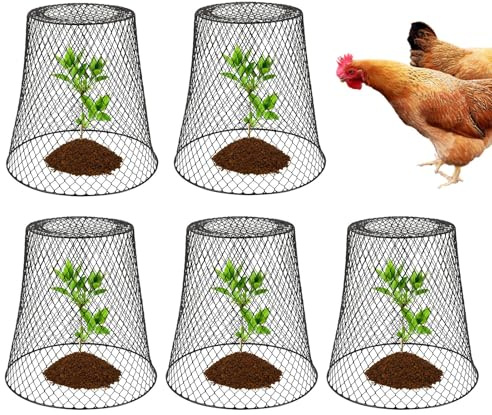 Pflanzenschutz Tiere - Gartenmetall Pflanzenschutz, Rund Pflanzenschutz | Gartenschutz Pflanzenschutz, ausgewähltes Material Kaninchen Barrikaden für Outdoor-Pflanzen, Blumentöpfe behalten