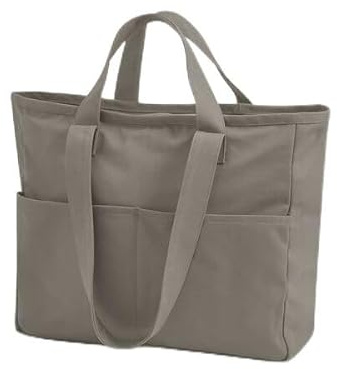 Westford Mill Tragetasche mit zwei Griffen, Tragetaschen für Damen und Herren, Schwimmtasche, Reisetasche, Turnbeutel, Kabinentasche, Reiseutensilien, Yoga-Tasche, Strandtasche, Sporttasche, 100