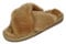 Damen Lammfell - Sandalen Florida BEIGE 100% Merino Schaffell Pantoffeln kuschelig warm Größe 37 EU