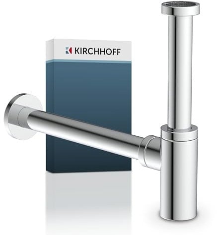 Kirchhoff 98803818 Fregadero de sifón, Cromo