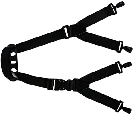 Monozoz Sangle de Menton pour Casque, Sangle de Casque réglable avec mentonnière – Accessoires de Casque Rigide, Cordon Amovible pour Football, Softball, Hockey, Baseball, Sports