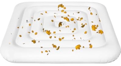 Aufblasbare Abdeckung 130/145/165, Aufblasbare Thermoabdeckung Quadratisch/rund, Thermoabdeckung Eckig, Whirl Pool Deckel, Wasserdicht, UV Beständig, Langlebige Wärmedämmung Faltbare