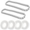 Lczkex Kit de pièces de rechange pour nettoyeur de piscine automatique - Timing Track 9985006-R2 pour Maytronics Dolphin Nautilus CC Plus
