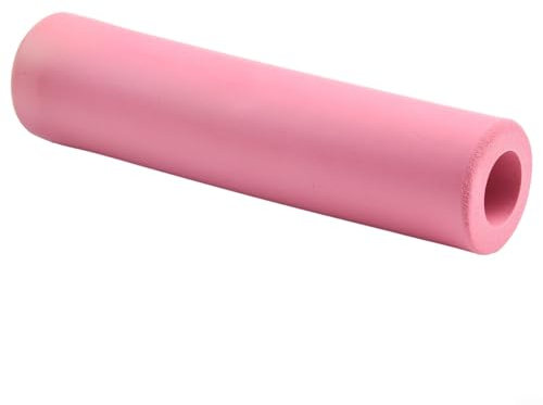 Poignées de guidon antidérapantes en mousse éponge pour vélo de montagne, vélo pliant, rose