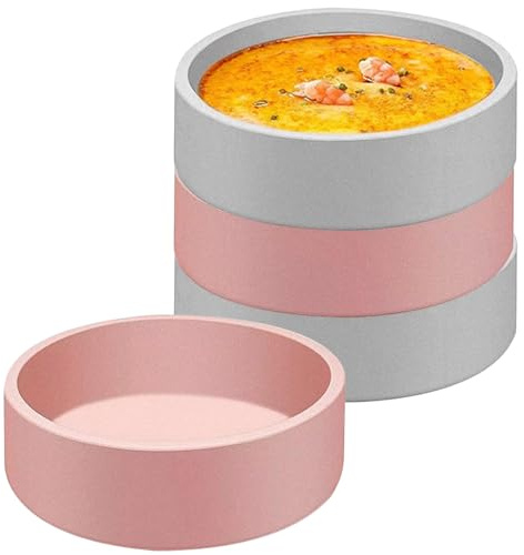 Lot de 4 moules à œufs pour friteuse à air, 10, 2 cm, résistants la chaleur, antiadhésifs, en silicone, pour pocher les œufs, moules réutilisables en silicone, passent au micro-ondes, au lave-vais