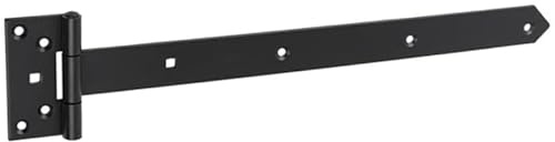 DMX - Kreuzgehänge - Scharniere Schwerlast 600x65x110x4,0 mm - Türscharniere - Torscharniere - Torband - Ladenband Schwerlast - Torbänder für schwere Tore - Gartentor - Scharniere klappbar