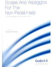 Scales and Arpeggios, grades 6-8 (ABRSM) for the non-pedal harp
