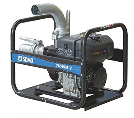 Motopompe diesel eaux très chargées 1083 l/min SDMO