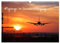 Flugzeuge im Sonnenuntergang (Wandkalender 2025 DIN A3 quer), CALVENDO Monatskalender