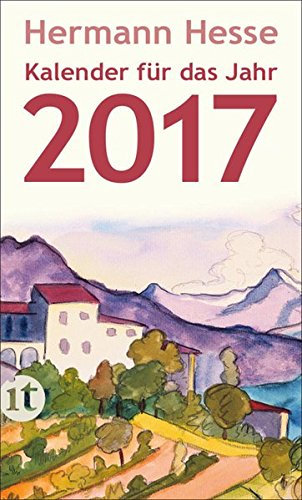 Insel-Kalender für das Jahr 2017 (insel taschenbuch)