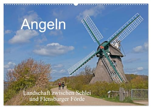 Angeln - Landschaft zwischen Schlei und Flensburger Förde (Wandkalender 2026 DIN A2 quer), CALVENDO Monatskalender: Naturschutzgebiet, historische ... mehr gibt es in Angeln. (CALVENDO Orte)