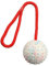 Trixie Ball am Seil, Naturgummi, ø 7/30 cm, pink/lime, Hundespielzeug, Apportieren, Tauziehen