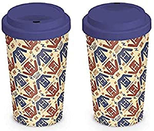 Wizarding World MGT25041 Harry Potter (Jumper Pattern) Travel Mug, Multi Coloured