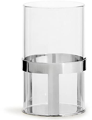 Sagaform Photophore en Verre et métal 5018043