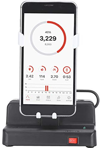 Garosa Schritte automatisch verdienen Phone Shaker Swing-Bewegung, Nicht magnetischer Silent Shake Wiggle-Gerät Handy-Schrittzähler Links/Rechts-Swing mit EIN/AUS-Schalter