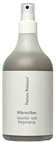 500ml Microsilber Gesichts- und Körperspray Spray Microsilver Mikrosilber Silberspray BG Aftersun Sonnenbrand Silbercreme vegan