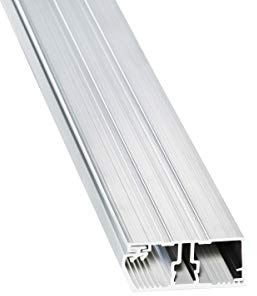 Stegplatte Randprofil Profile für 16mm Stegplatten Alu/Gummi 3 Meter