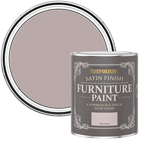 Rust-Oleum Pink Furniture Paint in Satin Finish - Elbow Beach 750ml