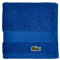 Lacoste Heritage Supima Waschlappen, Baumwolle, 33 x 33 cm, Surf Blue