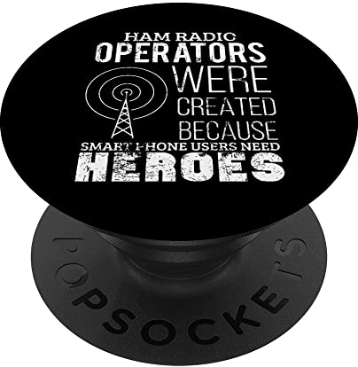 Ham Radio Operator Funny Radio Amateur Dad Father Herren PopSockets mit austauschbarem PopGrip
