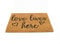 BIANCHERIAWEB Zerbino Cocco Ingresso Casa Esterno Antiscivolo Fortuna Flat Love Lives Here