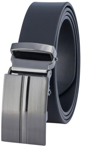 LINDENMANN Leder-Gürtel HerrenAutomatik 32 mm Rindleder schwarz