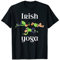 Irish Yoga Pose Namaste Drunken Irland Party T-Shirt