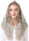 Spanish Mantilla Damen 1703 Schleier, Goldfarben/Schwarz, 37.5 Across by 19.7