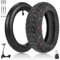 Prodrocam 9,5 x 2,50 Tubeless Reifen + 9,5 x 2 Schlauch + Brecheisen für Niu KQI3 Max/Pro/Sport, 9,5 Zoll Offroad Vakuumreifen Kit Elektroroller Ersatzreifen, mit Ventil (Tubeless+Schlauch)