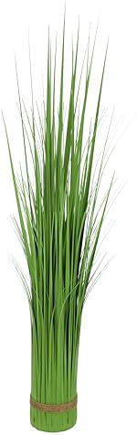 Flair Flower Künstliches Gras Grasbündel Grasbund Blütengrasbund Deko Bund stehend Stehgras Dekogras Kunstgras Pflanzen Ziergras Grasbusch Grasarrangement Gräser Kunstpflanzen Blumen Bündel, 110 cm