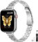 Metall Armband Kompatibel Mit Apple Watch 38mm-49mm, Damen Herren Mode Schlank Edelstahl für iWatch Ultra/Ultra 2, SE, Serie 10 9 8 7 6 5 4 3 2 1
