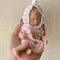 Aniiyy 6 Inch Full Silicone Babies,Solid Silicone Mini Baby Dolls Girl,Cute Sleeping Tiny Babies