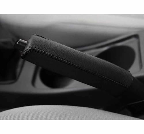 Car Handbrake Cover for Jaguar XE 2015-2022, Hand Brake Parking Cover Handle Lever Protector Gear Stick Grip Sleeve Anti Slip Accessories,A/Black Line