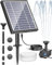 Biling Fuente solar para exteriores, 2,5 W, bomba solar para estanque con filtro, bomba de agua solar, fuente flotante para fuentes exteriores, mini estanque